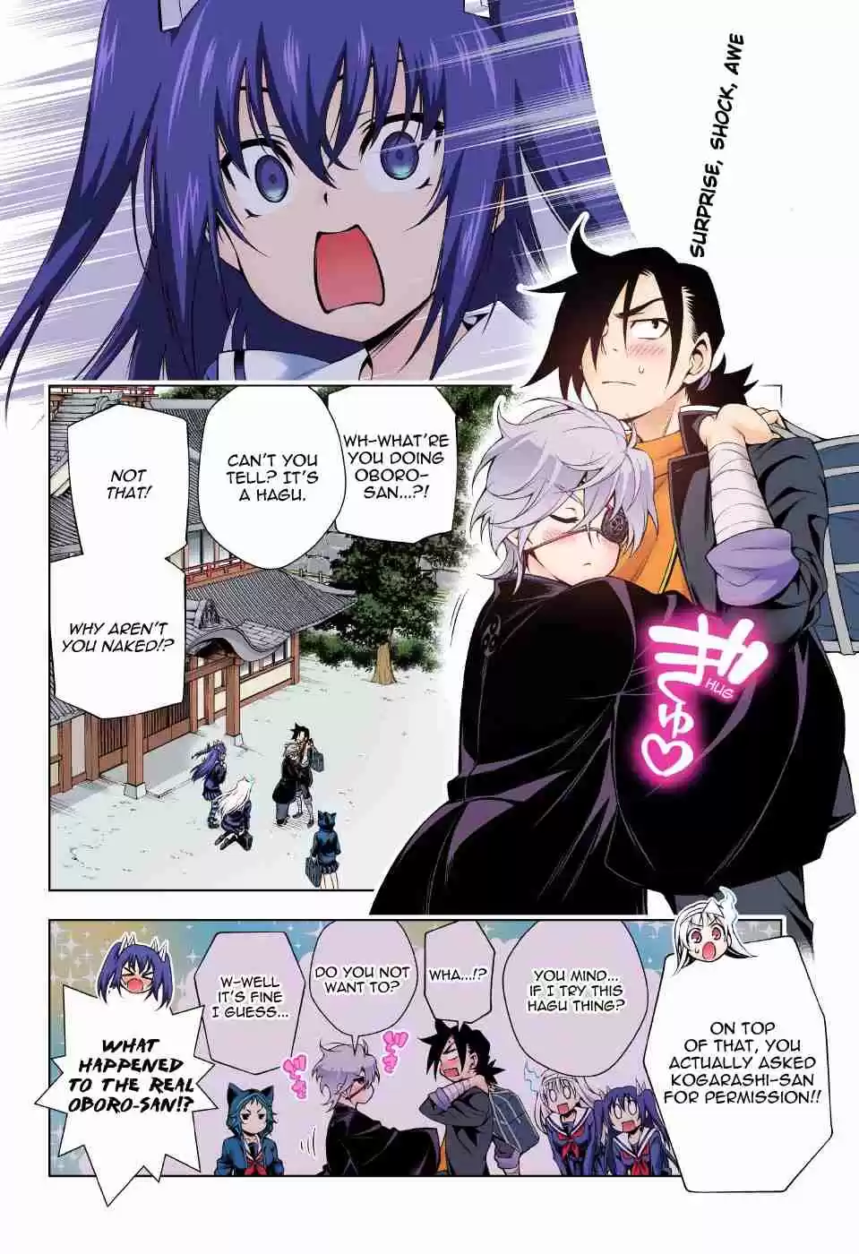 Yuragi sou no Yuuna san Digital Colored Comics Vol. 12 Ch. 101 Stop!! It's Impossible, Hibari chan!