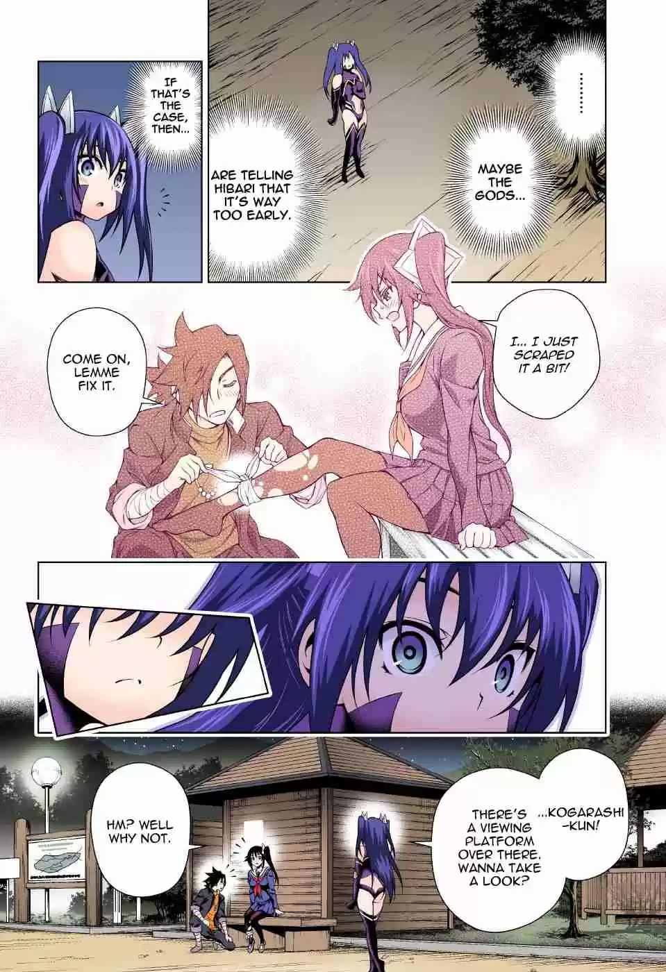 Yuragi sou no Yuuna san Digital Colored Comics Vol. 12 Ch. 101 Stop!! It's Impossible, Hibari chan!