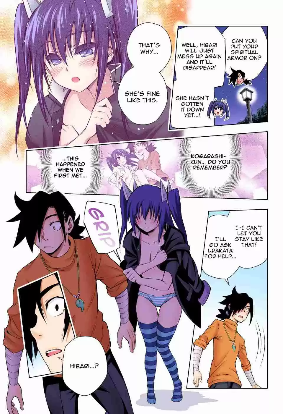 Yuragi sou no Yuuna san Digital Colored Comics Vol. 12 Ch. 101 Stop!! It's Impossible, Hibari chan!