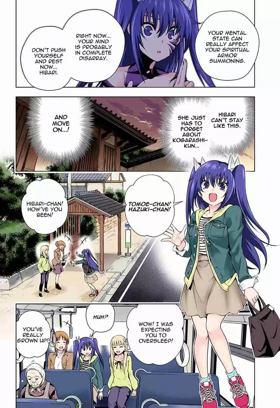 Yuragi sou no Yuuna san Digital Colored Comics Vol. 12 Ch. 102 The Outcome of Hibari chan's Feelings