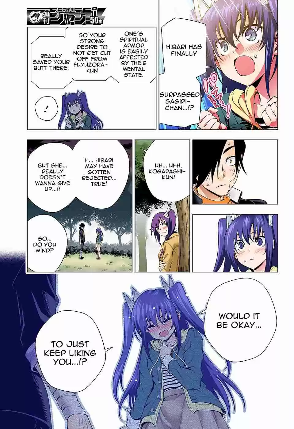 Yuragi sou no Yuuna san Digital Colored Comics Vol. 12 Ch. 103 Show Resolve! Hibari chan