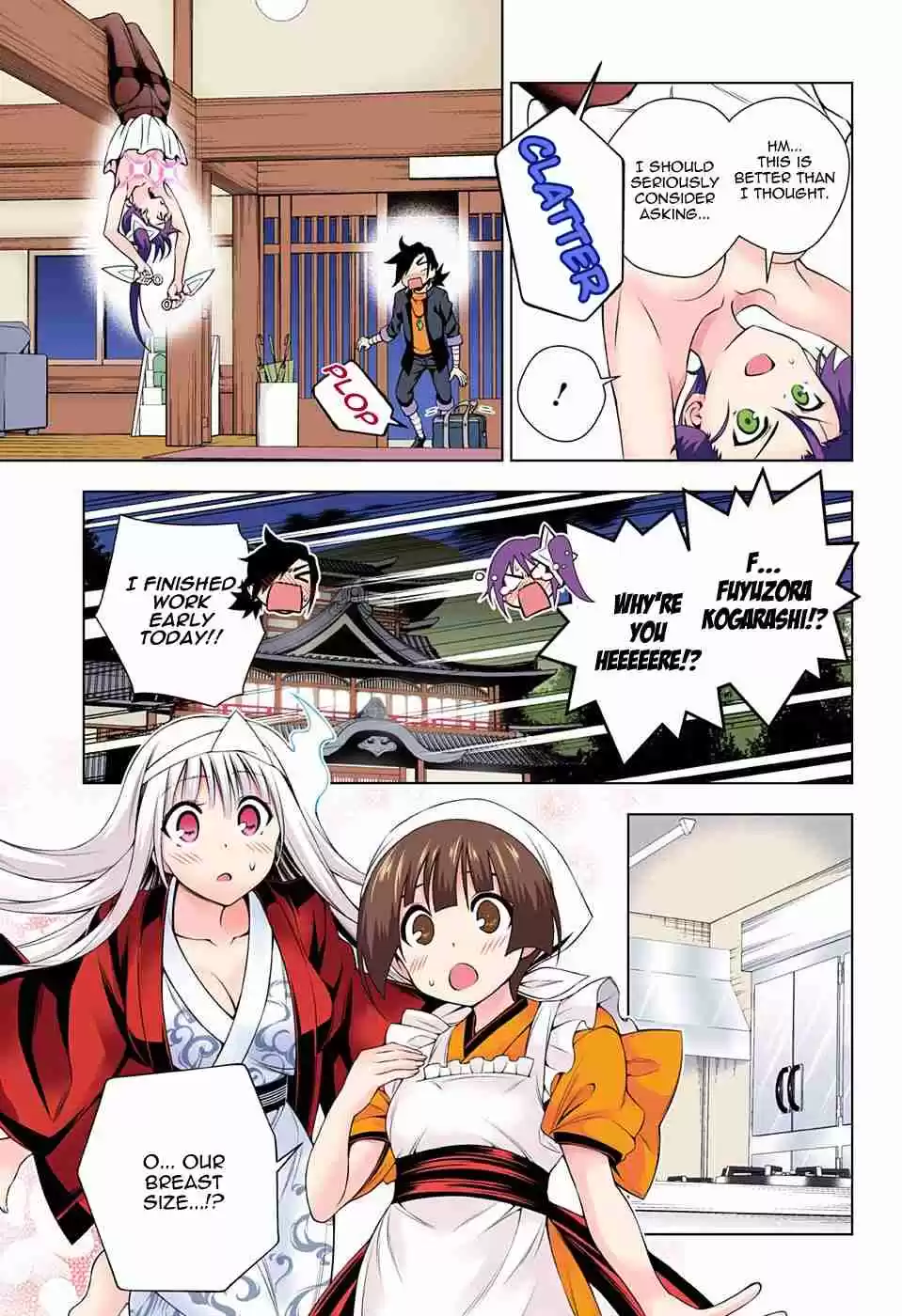 Yuragi sou no Yuuna san Digital Colored Comics Vol. 12 Ch. 104 Magical Girl Koyuzu chan