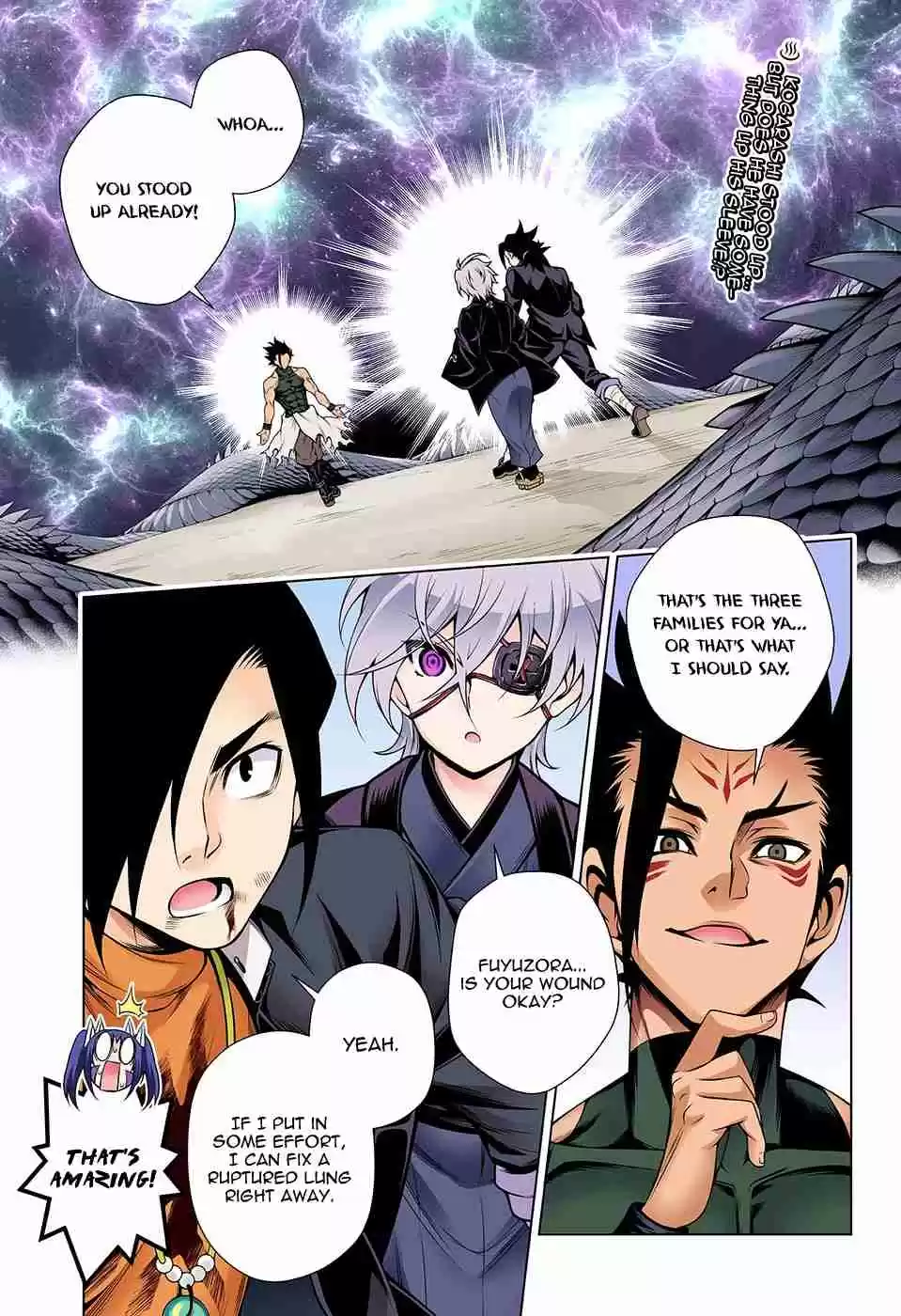 Yuragi sou no Yuuna san Digital Colored Comics Vol. 12 Ch. 98 Kogarashi isn't Half Hearted