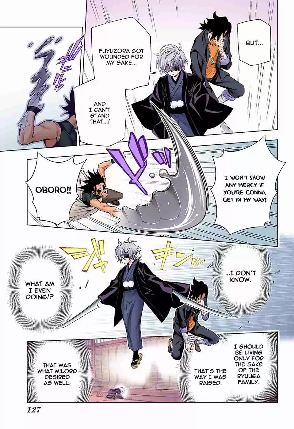 Yuragi sou no Yuuna san Digital Colored Comics Vol. 12 Ch. 98 Kogarashi isn't Half Hearted