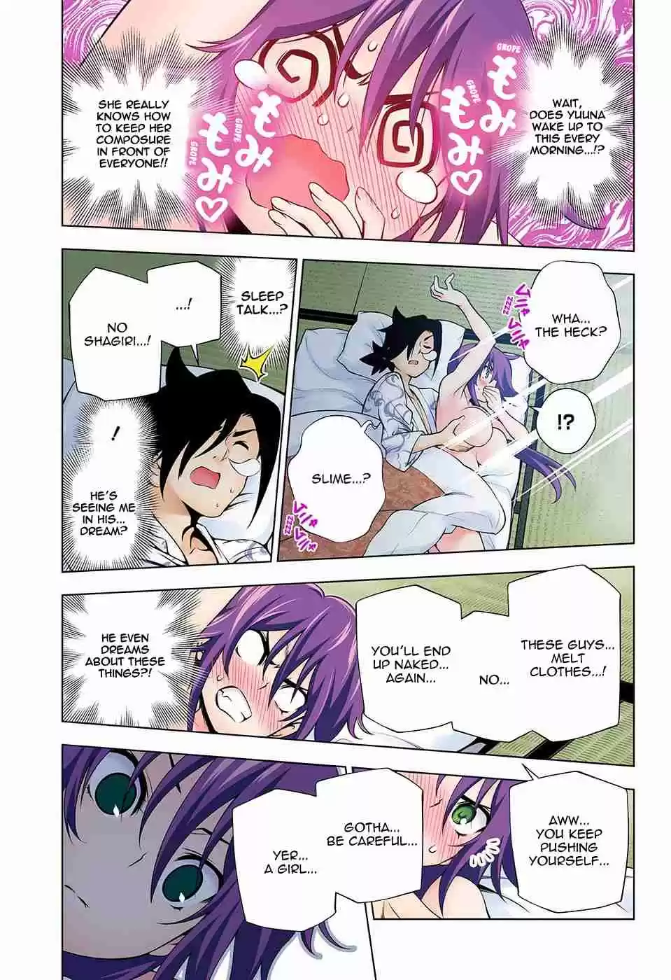 Yuragi sou no Yuuna san Digital Colored Comics Vol. 13 Ch. 109 Sagiri's Super Secret Mission