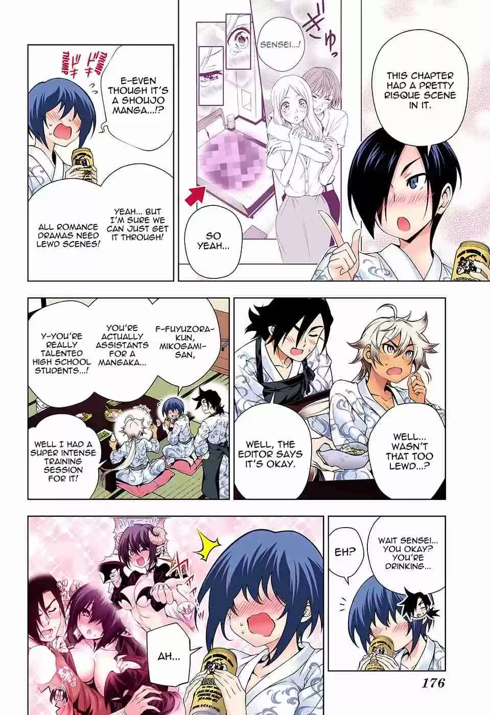 Yuragi sou no Yuuna san Digital Colored Comics Vol. 13 Ch. 111 Yumesaki sensei's Gone Insane!?
