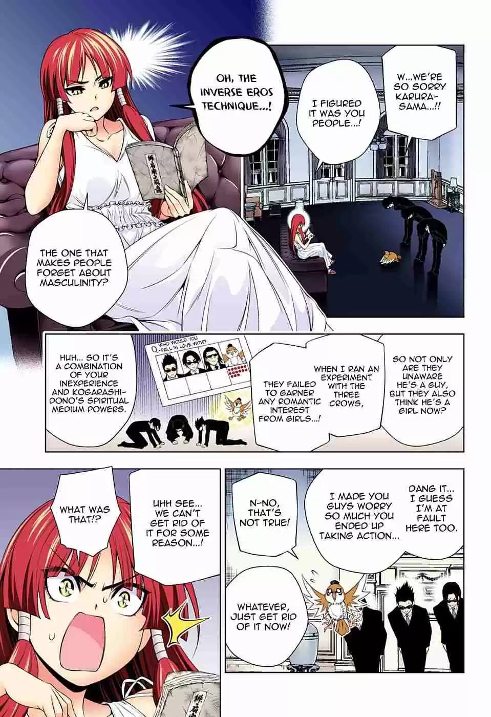 Yuragi sou no Yuuna san Digital Colored Comics Vol. 13 Ch. 115 Karura sama's Struggles