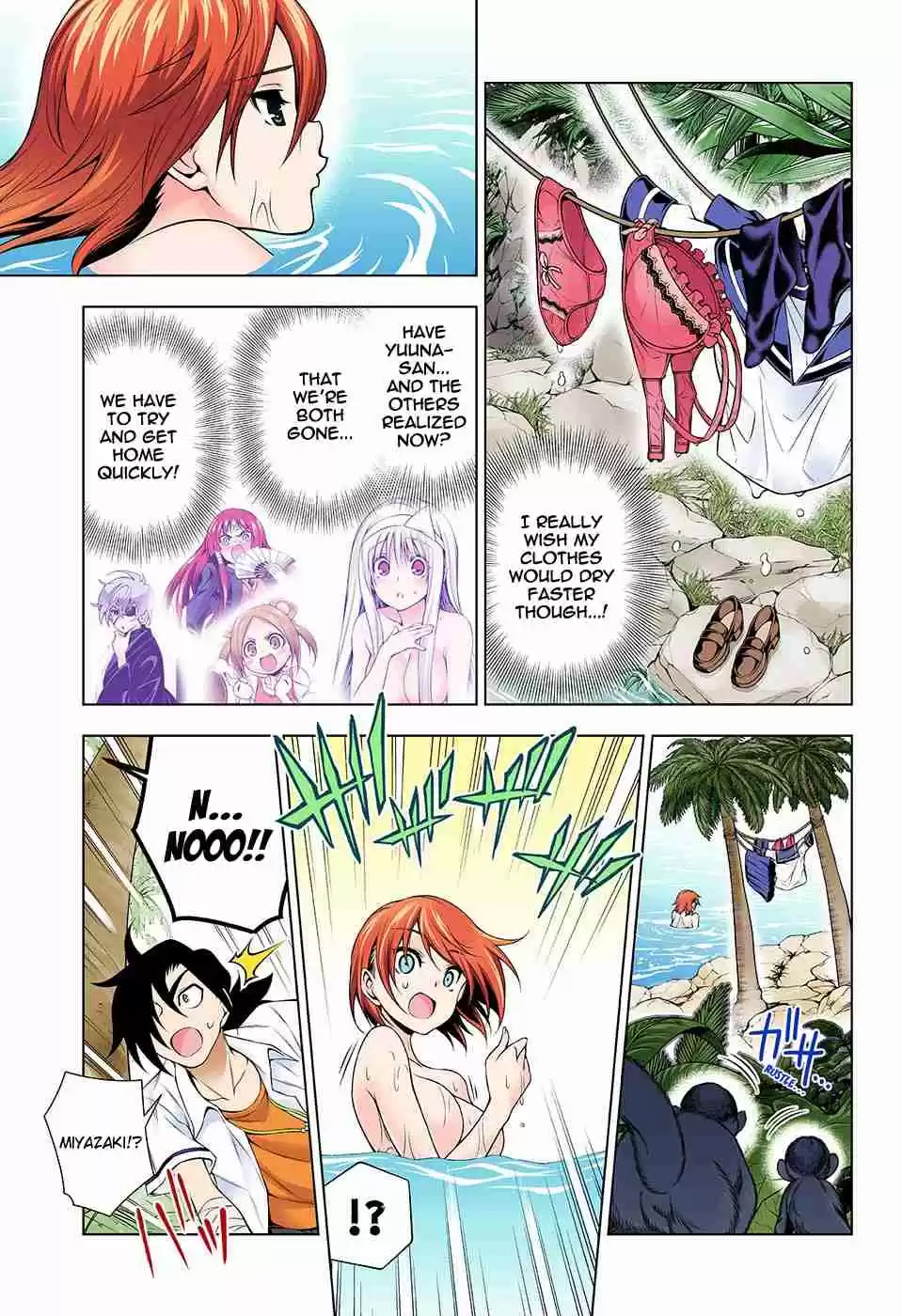 Yuragi sou no Yuuna san Digital Colored Comics Vol. 14 Ch. 116 Chisaki san and Surviving