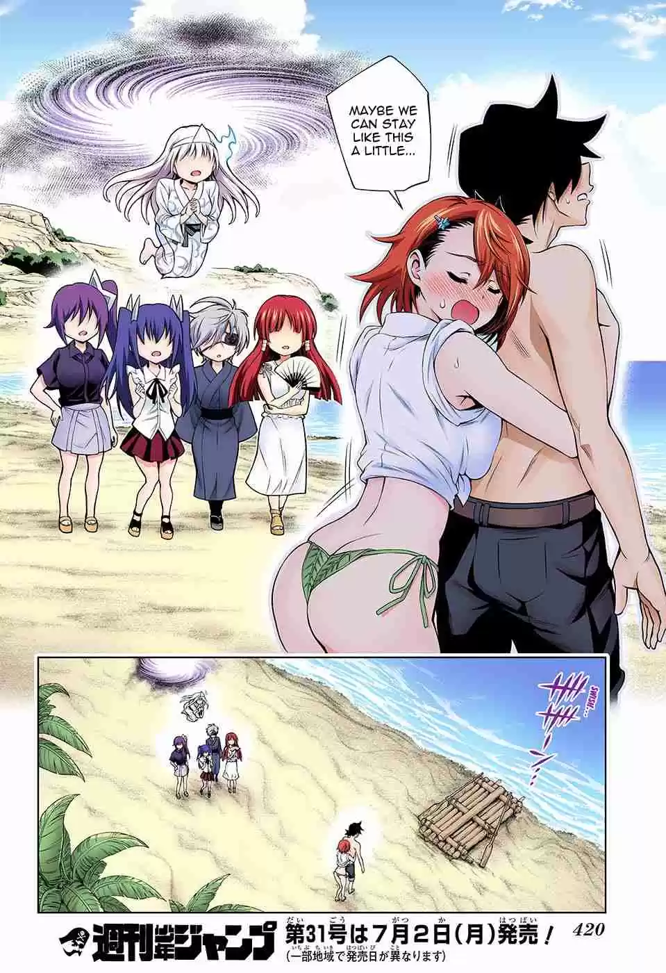 Yuragi sou no Yuuna san Digital Colored Comics Vol. 14 Ch. 116 Chisaki san and Surviving