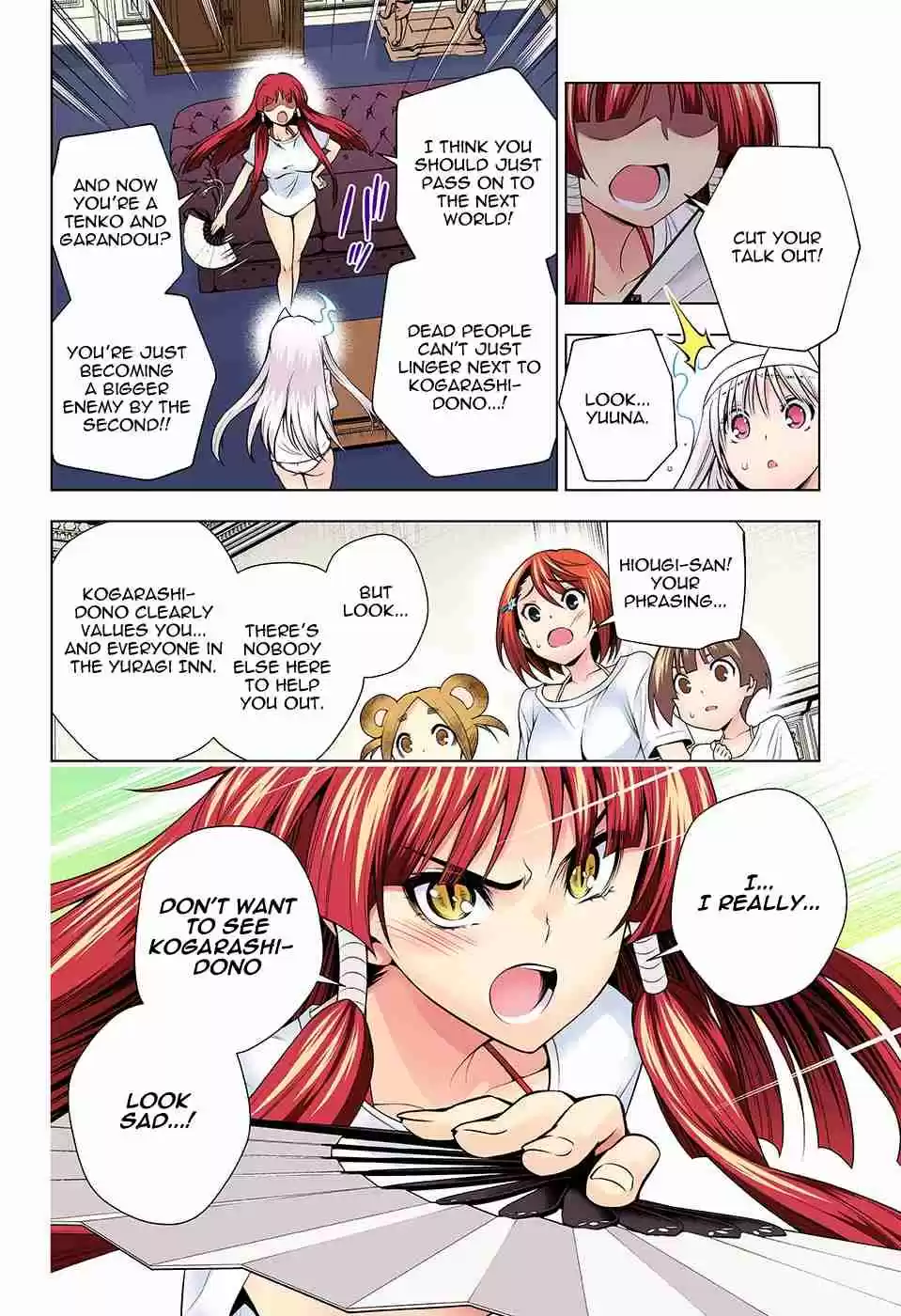 Yuragi sou no Yuuna san Digital Colored Comics Vol. 14 Ch. 121
