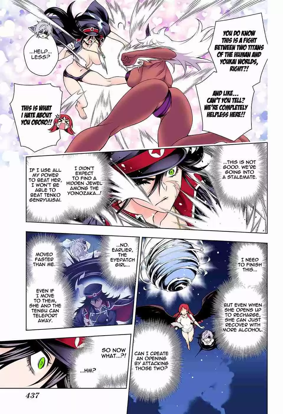 Yuragi sou no Yuuna san Digital Colored Comics Vol. 14 Ch. 122 Sagiri san, Hibari chan, Get Close...!