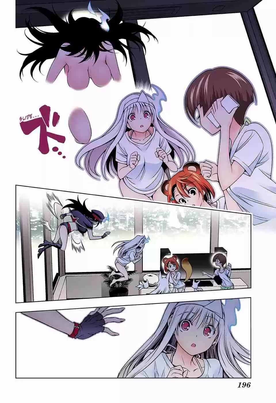 Yuragi sou no Yuuna san Digital Colored Comics Vol. 14 Ch. 123 Yuuna san Approaches the Tenko Family