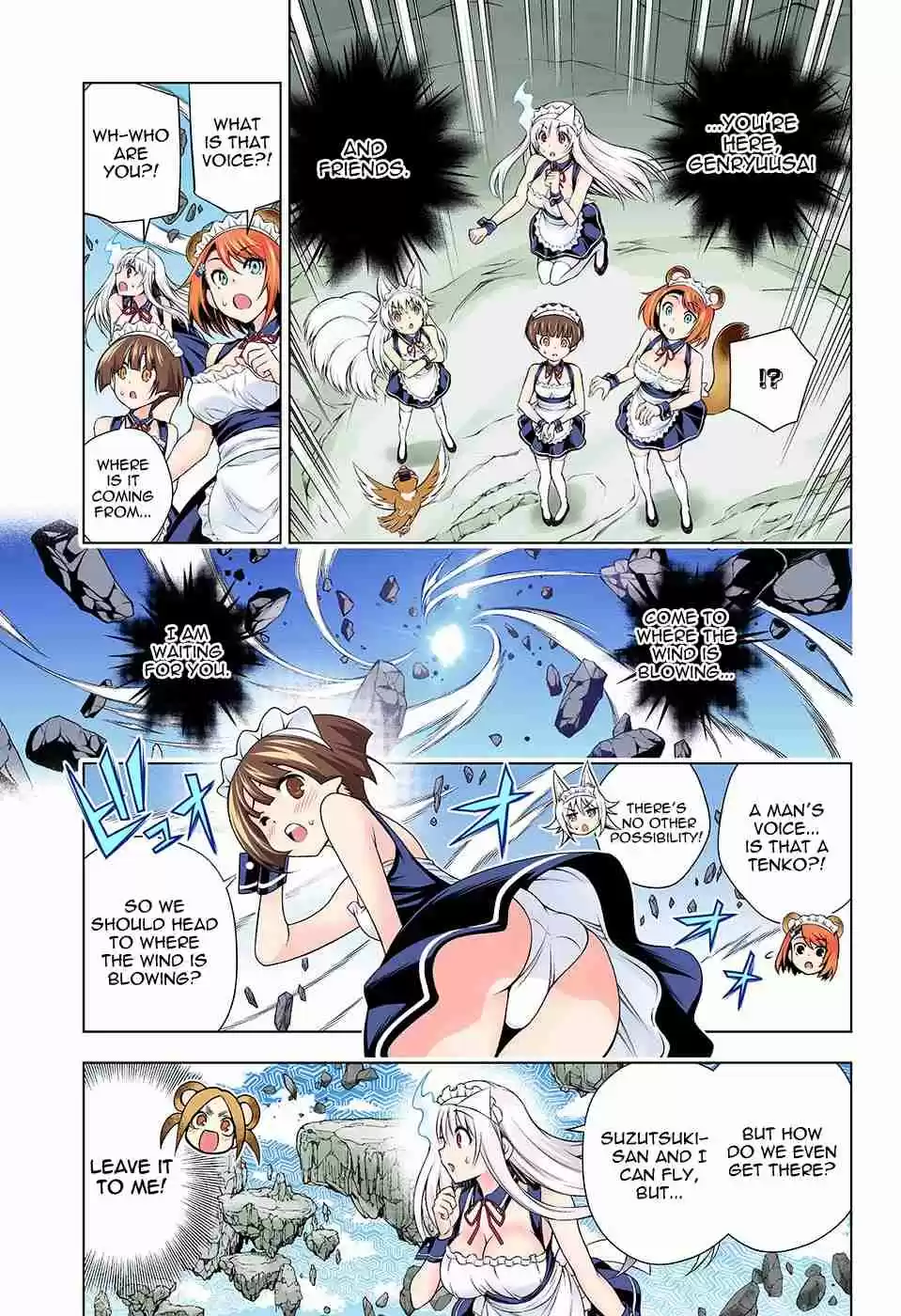 Yuragi sou no Yuuna san Digital Colored Comics Vol. 14 Ch. 124 Yuuna san's Family