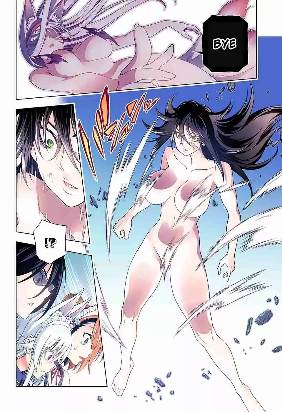 Yuragi sou no Yuuna san Digital Colored Comics Vol. 15 Ch. 125 Yuuna san as Tenko Genryuusai