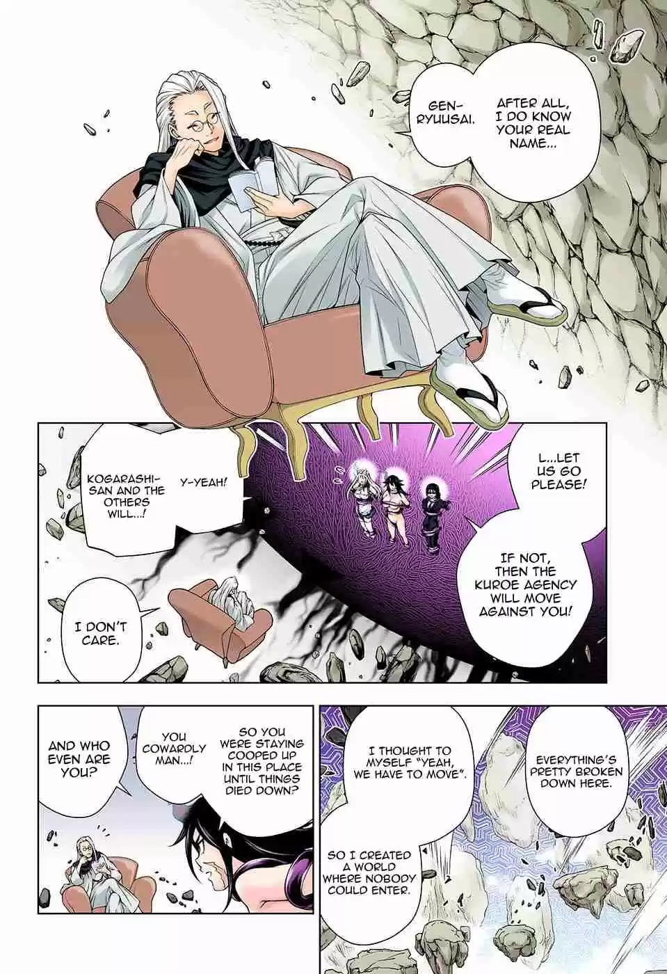 Yuragi sou no Yuuna san Digital Colored Comics Vol. 15 Ch. 126 The Mastermind Appears?!