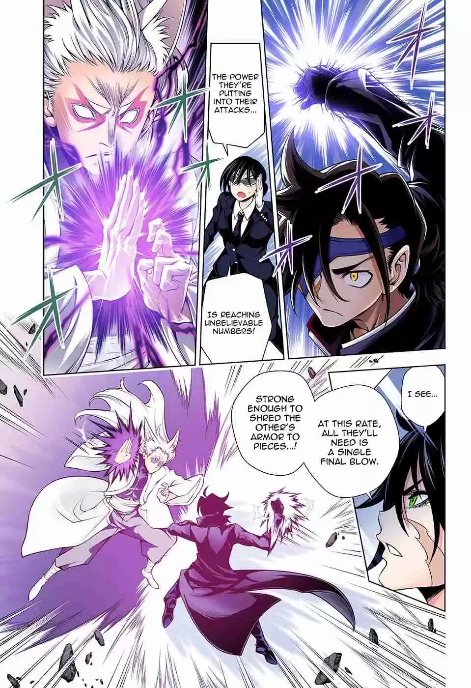 Yuragi sou no Yuuna san Digital Colored Comics Vol. 15 Ch. 128 Byakuei san and Yuuna san