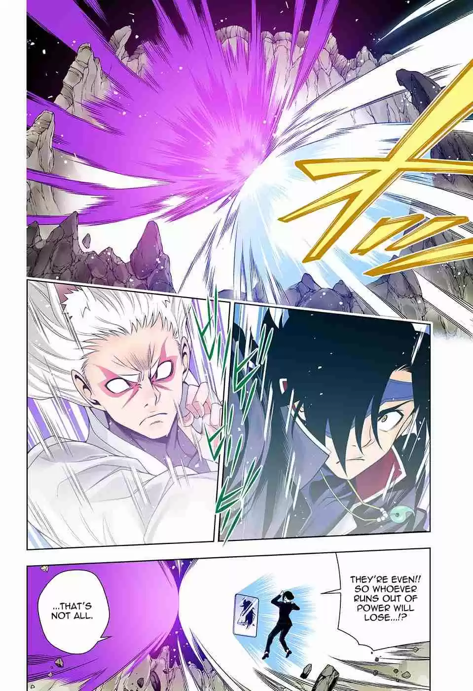 Yuragi sou no Yuuna san Digital Colored Comics Vol. 15 Ch. 128 Byakuei san and Yuuna san