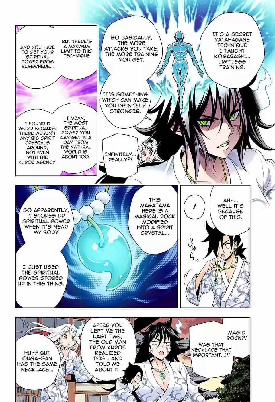 Yuragi sou no Yuuna san Digital Colored Comics Vol. 15 Ch. 129 Ouga san's Wish