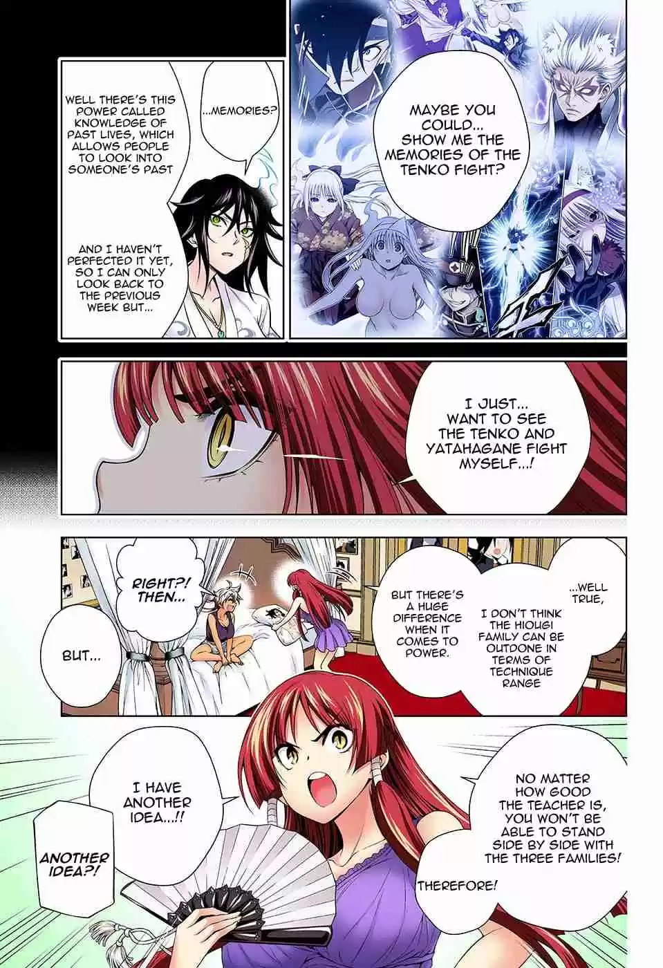 Yuragi sou no Yuuna san Digital Colored Comics Vol. 15 Ch. 131 Karura sama Stalks