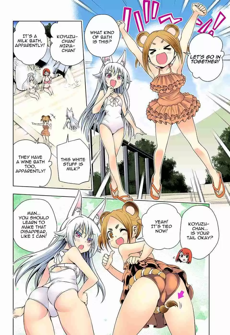 Yuragi sou no Yuuna san Digital Colored Comics Vol. 15 Ch. 132 Chisaki san Sees