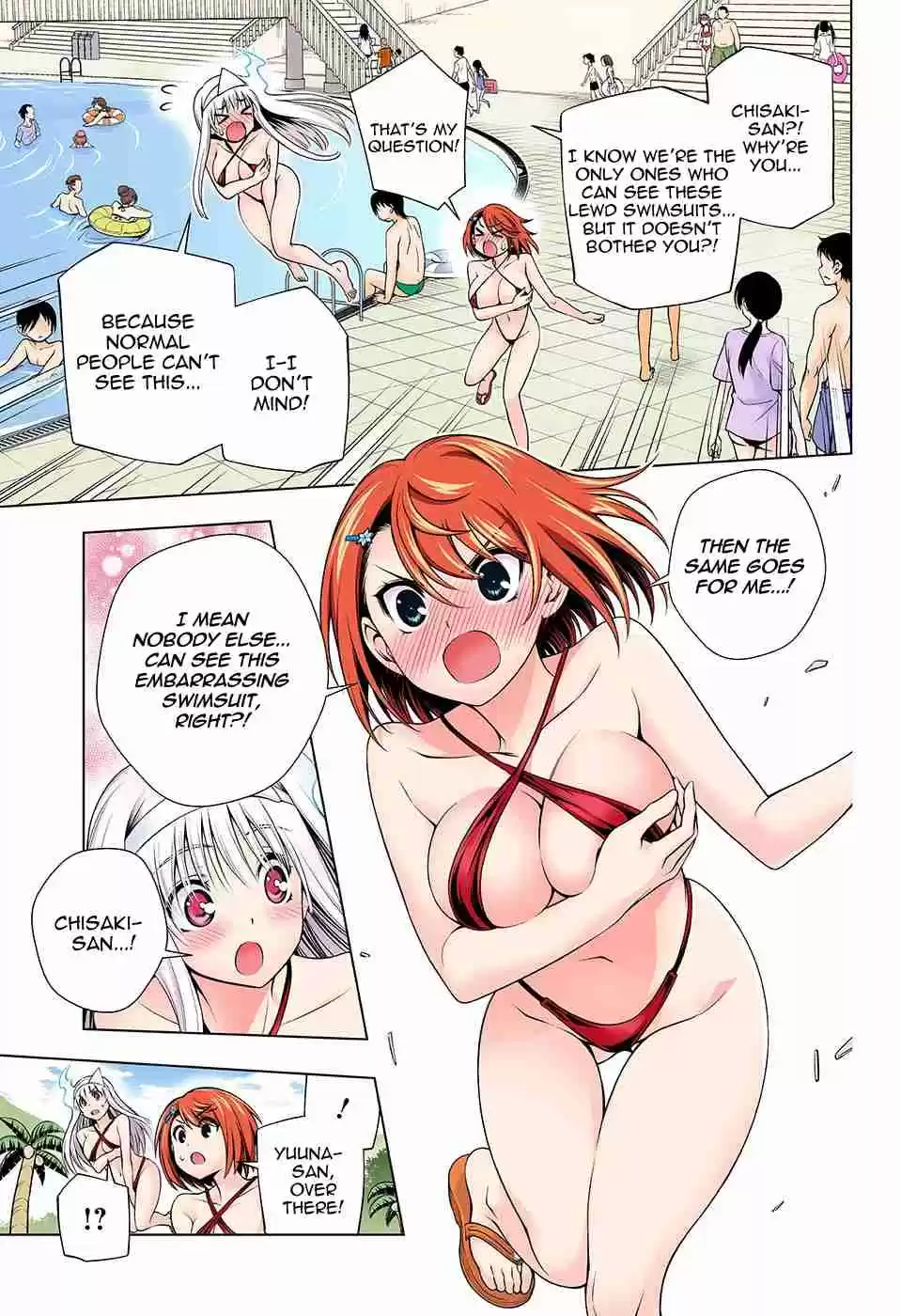 Yuragi sou no Yuuna san Digital Colored Comics Vol. 15 Ch. 132 Chisaki san Sees