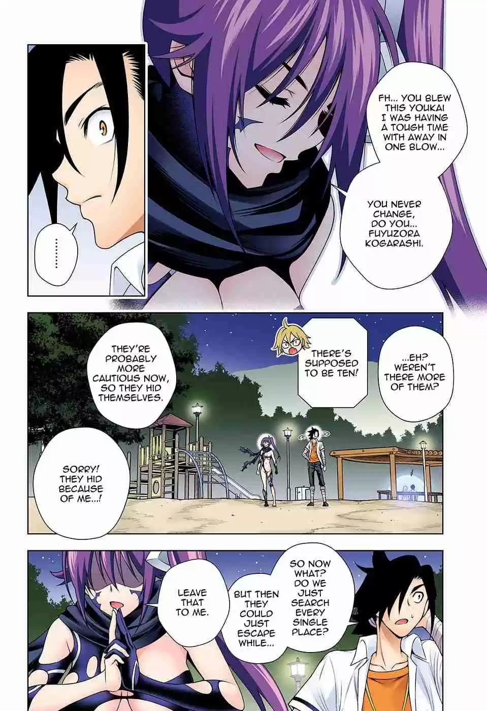 Yuragi sou no Yuuna san Digital Colored Comics Vol. 15 Ch. 133 Sagiri san Goes Back to the Village