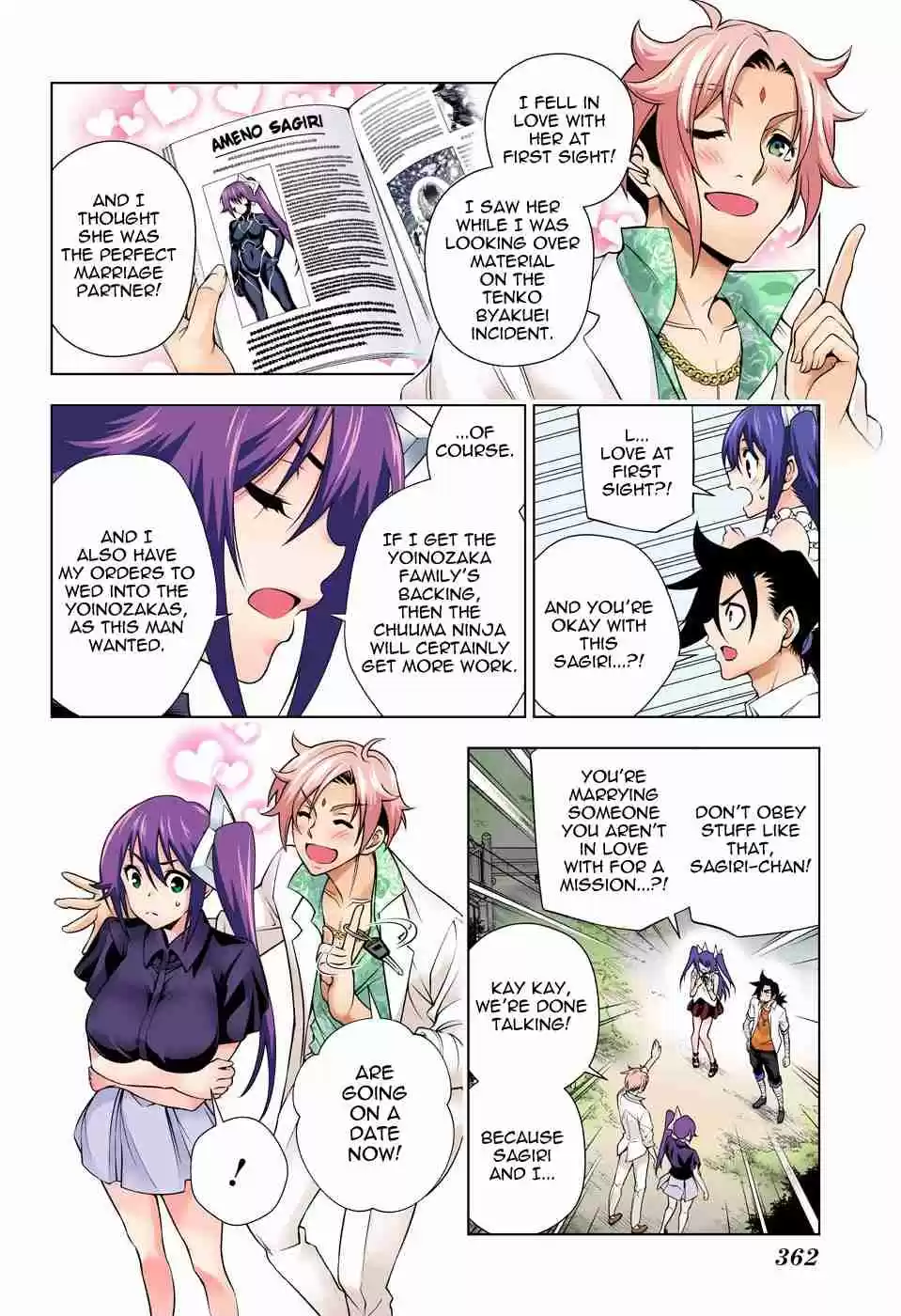 Yuragi sou no Yuuna san Digital Colored Comics Vol. 16 Ch. 134 The Yoinozaka's Shakuhito san