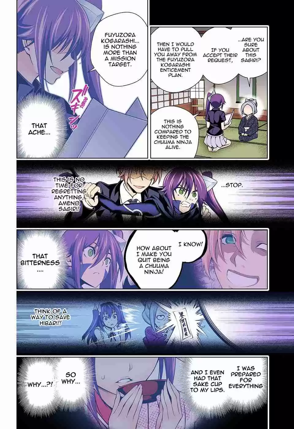 Yuragi sou no Yuuna san Digital Colored Comics Vol. 16 Ch. 136 Sagiri san Realizes