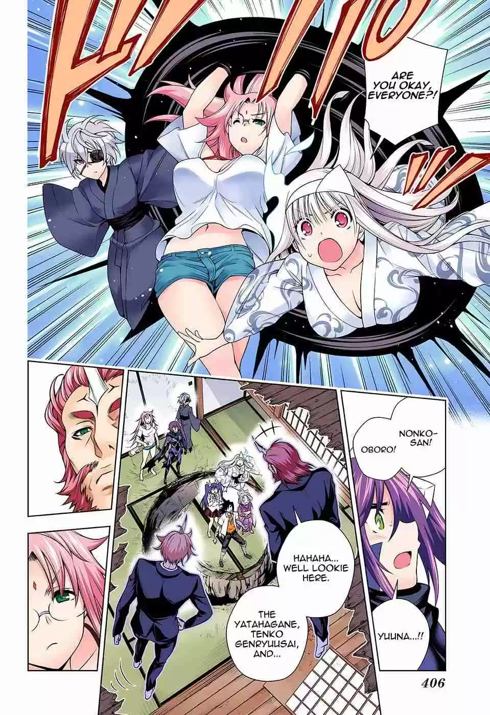 Yuragi sou no Yuuna san Digital Colored Comics Vol. 16 Ch. 136 Sagiri san Realizes
