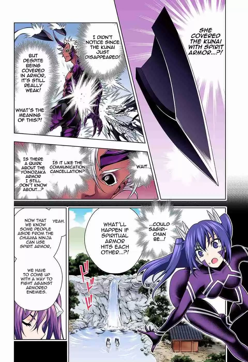 Yuragi sou no Yuuna san Digital Colored Comics Vol. 16 Ch. 137 Sagiri san's Fighting Style