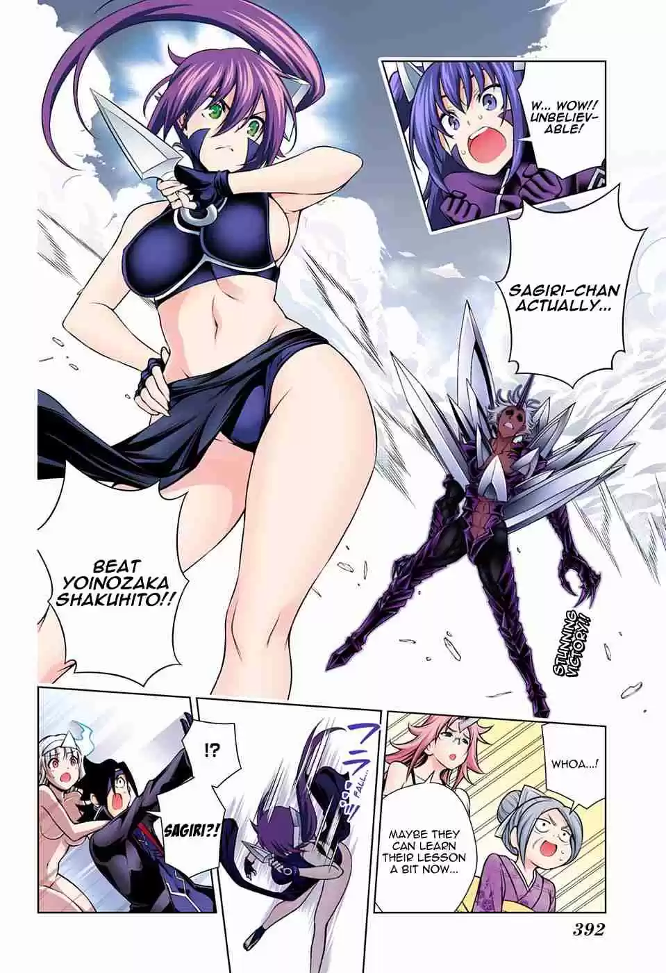 Yuragi sou no Yuuna san Digital Colored Comics Vol. 16 Ch. 138 Clumsy Sagiri san