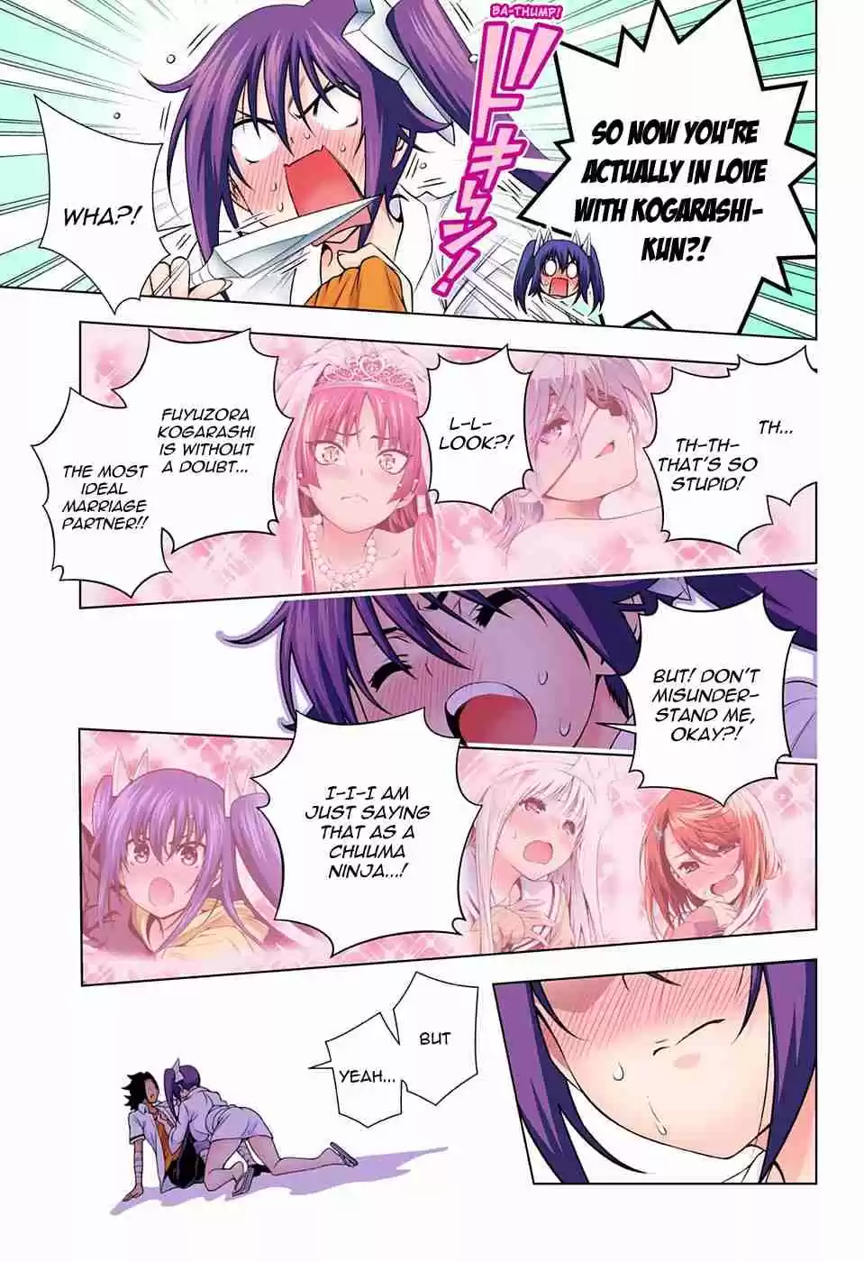 Yuragi sou no Yuuna san Digital Colored Comics Vol. 16 Ch. 138 Clumsy Sagiri san