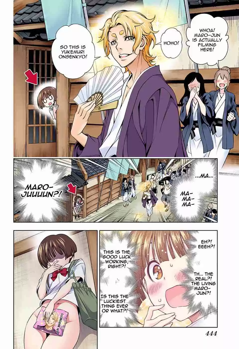 Yuragi sou no Yuuna san Digital Colored Comics Vol. 16 Ch. 140 Nakai san's Heart Beating Going Home Adventure