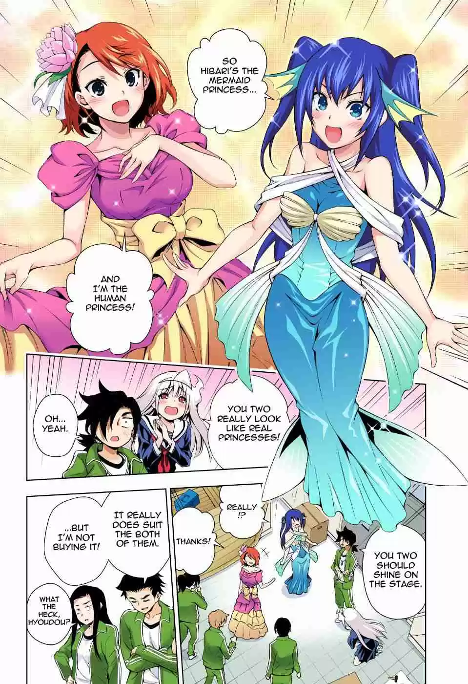 Yuragi sou no Yuuna san Digital Colored Comics Vol. 5 Ch. 42 Yuuna san in the Cultural Festival
