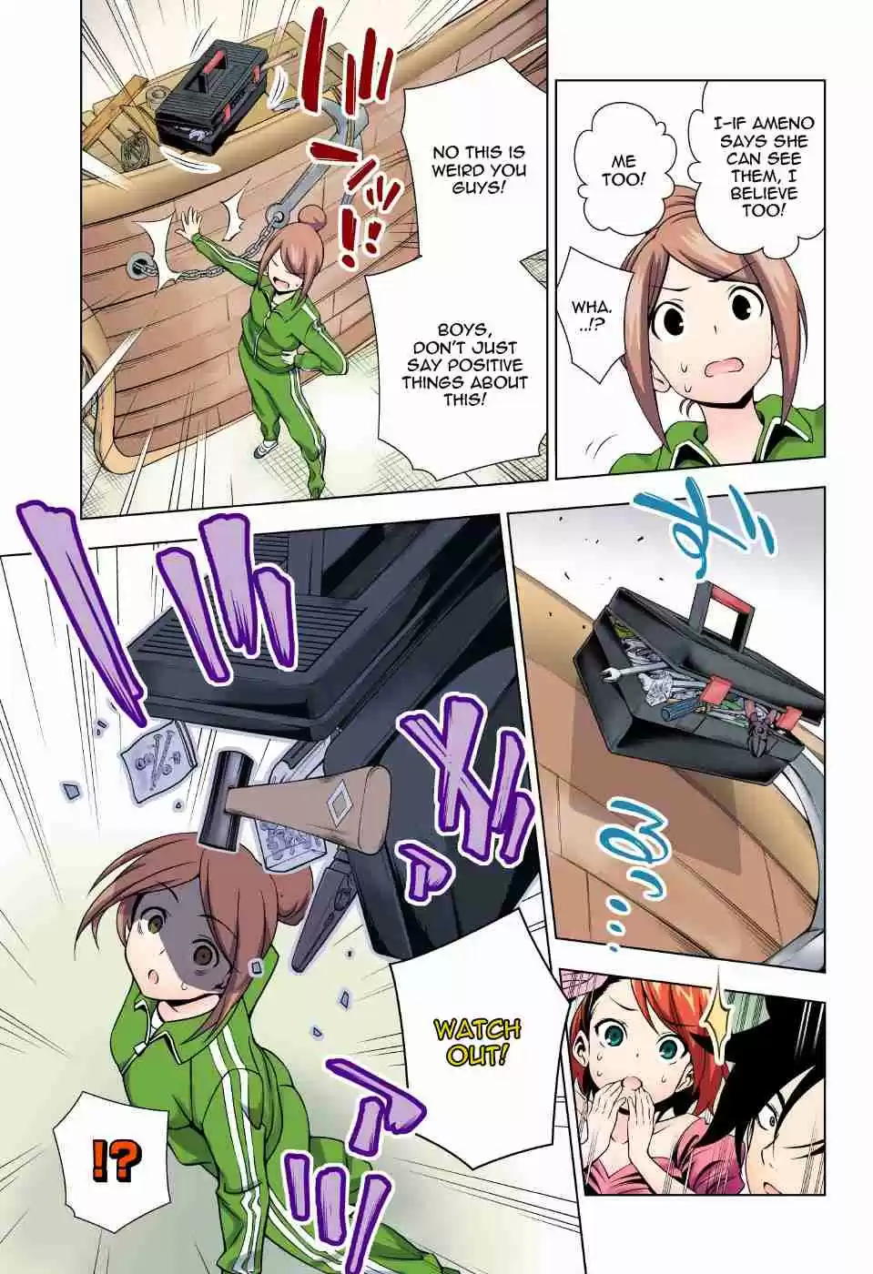 Yuragi sou no Yuuna san Digital Colored Comics Vol. 5 Ch. 42 Yuuna san in the Cultural Festival