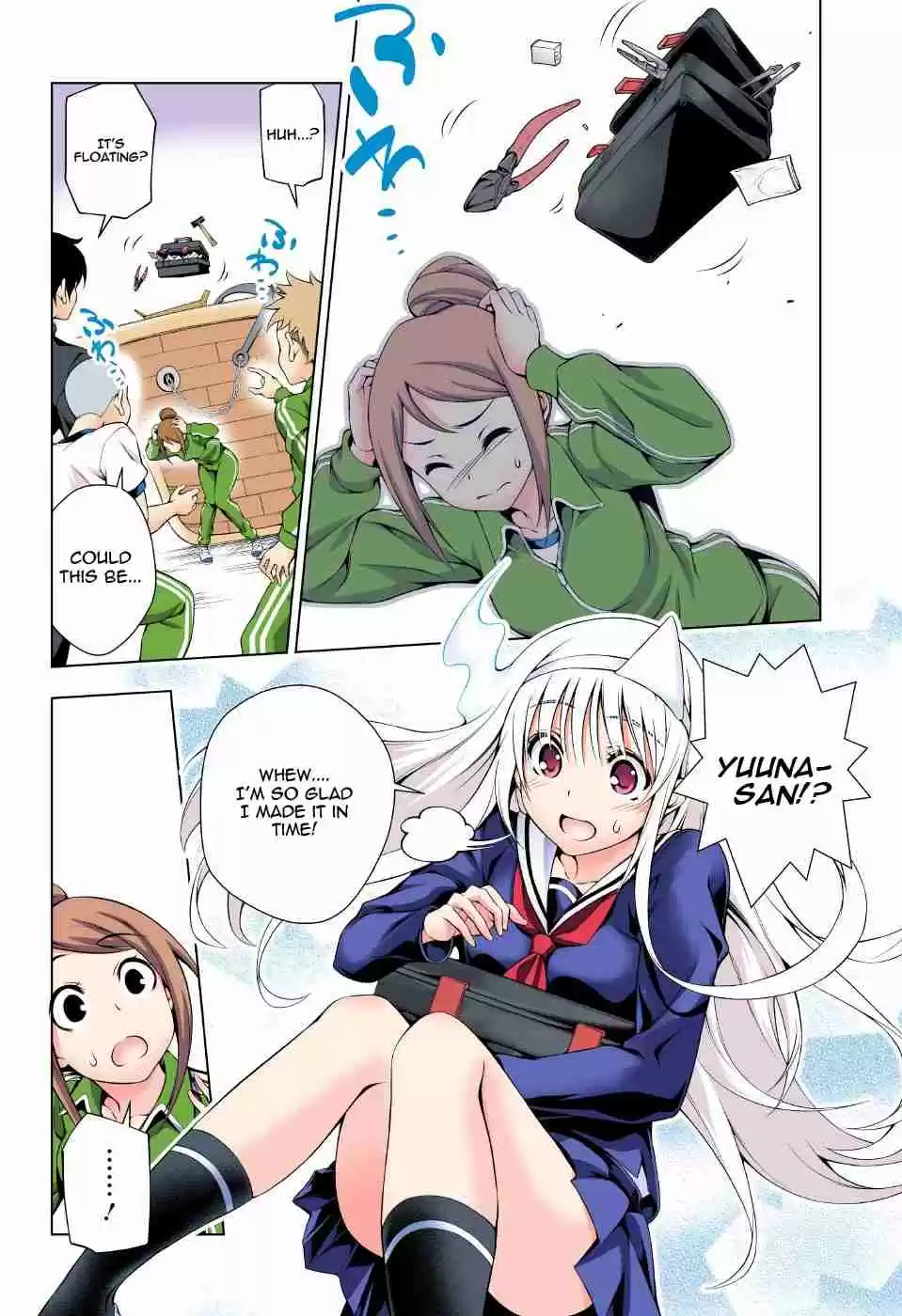 Yuragi sou no Yuuna san Digital Colored Comics Vol. 5 Ch. 42 Yuuna san in the Cultural Festival