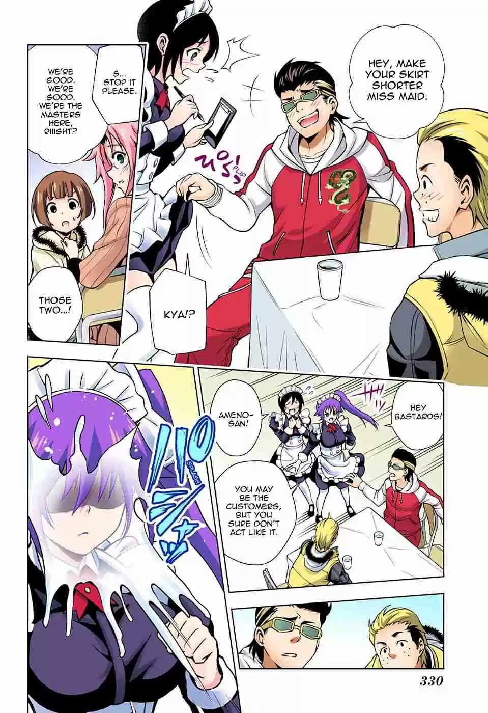 Yuragi sou no Yuuna san Digital Colored Comics Vol. 5 Ch. 43 Sagiri san Flips in the Cultural Festival