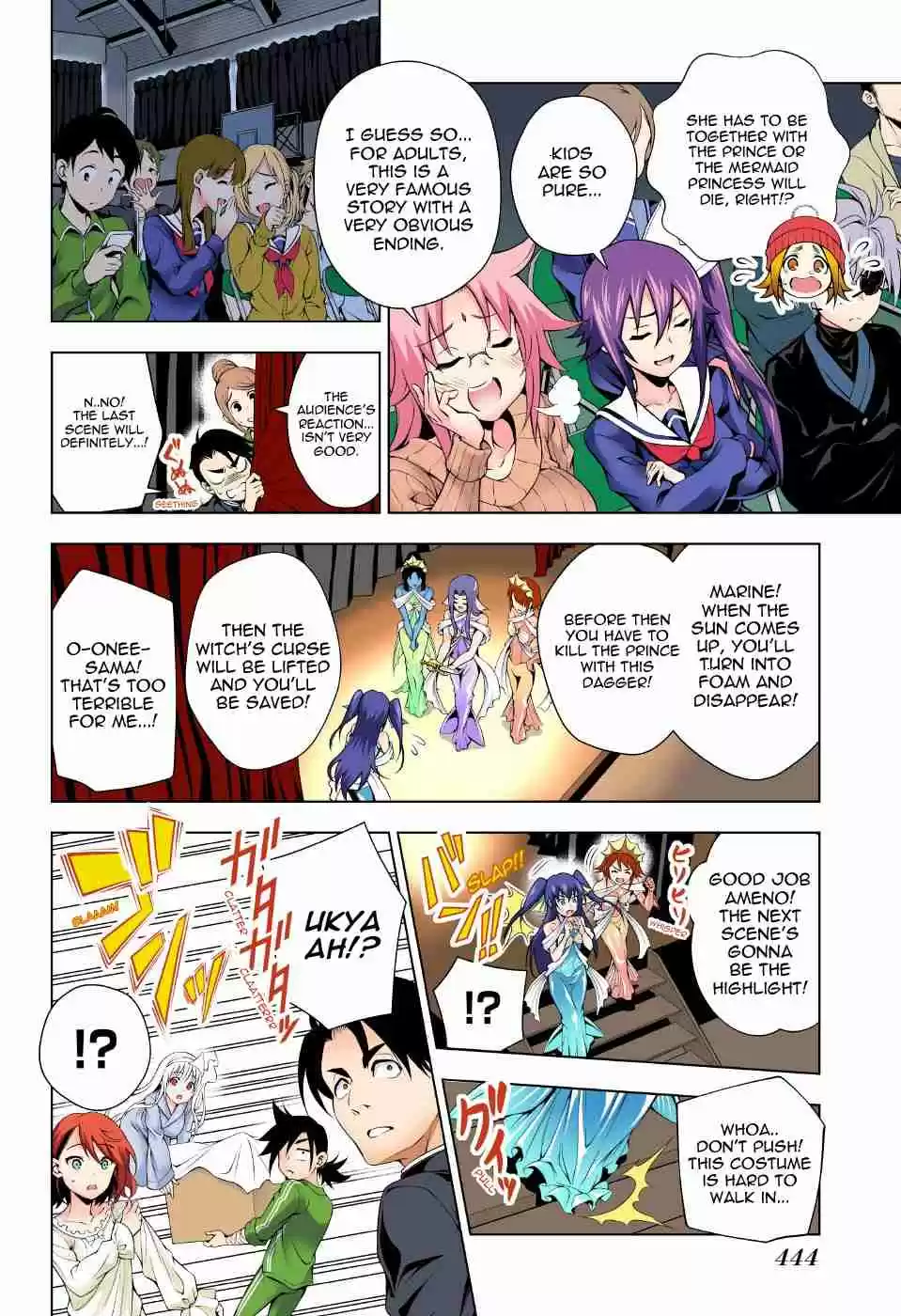 Yuragi sou no Yuuna san Digital Colored Comics Vol. 6 Ch. 44 The Mermaid Princess and Yuuna san