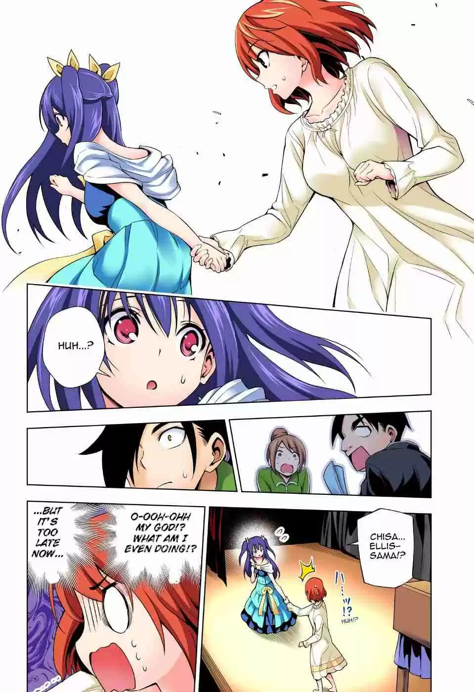 Yuragi sou no Yuuna san Digital Colored Comics Vol. 6 Ch. 44 The Mermaid Princess and Yuuna san