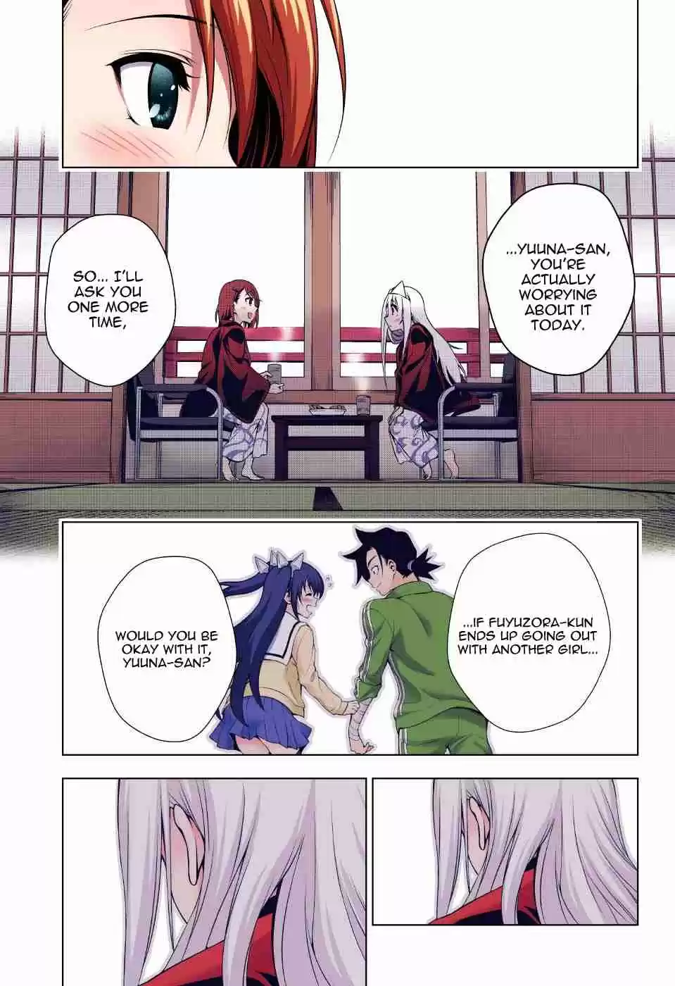 Yuragi sou no Yuuna san Digital Colored Comics Vol. 6 Ch. 46 Yuuna san and the New Morning