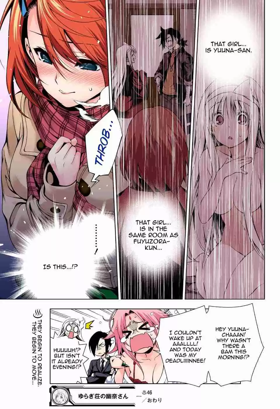 Yuragi sou no Yuuna san Digital Colored Comics Vol. 6 Ch. 46 Yuuna san and the New Morning