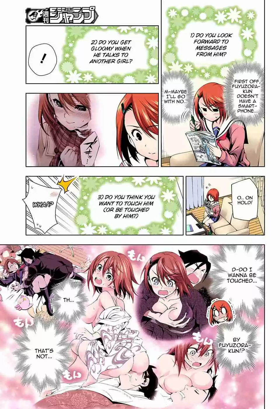 Yuragi sou no Yuuna san Digital Colored Comics Vol. 6 Ch. 47 Piling Snow and Chisaki san