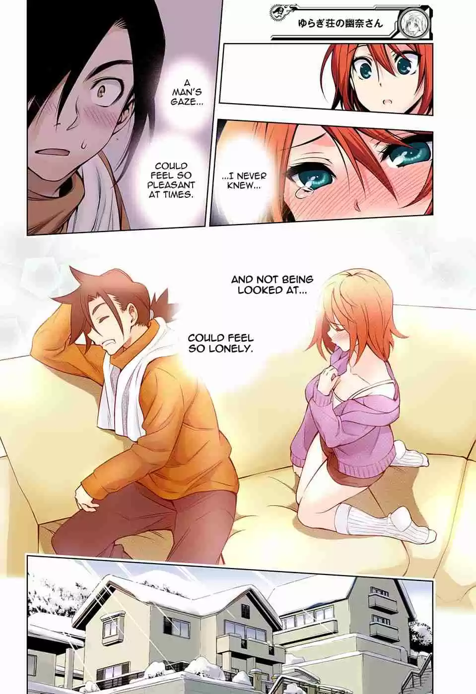 Yuragi sou no Yuuna san Digital Colored Comics Vol. 6 Ch. 47 Piling Snow and Chisaki san