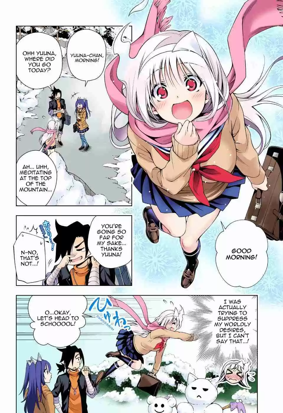 Yuragi sou no Yuuna san Digital Colored Comics Vol. 6 Ch. 48 Hibari chan's Worries