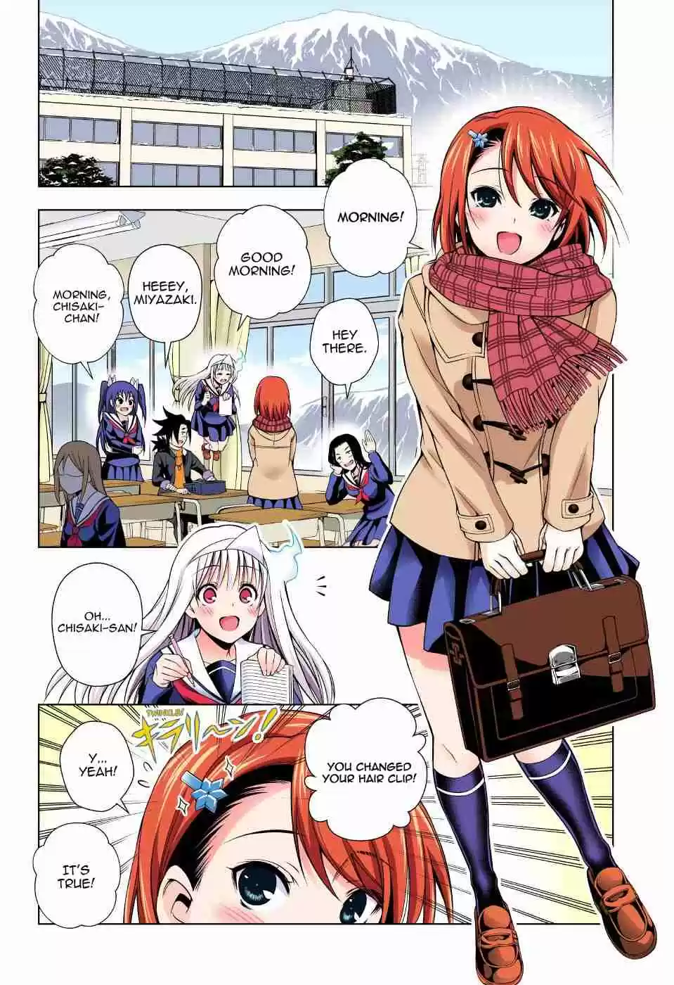 Yuragi sou no Yuuna san Digital Colored Comics Vol. 6 Ch. 48 Hibari chan's Worries