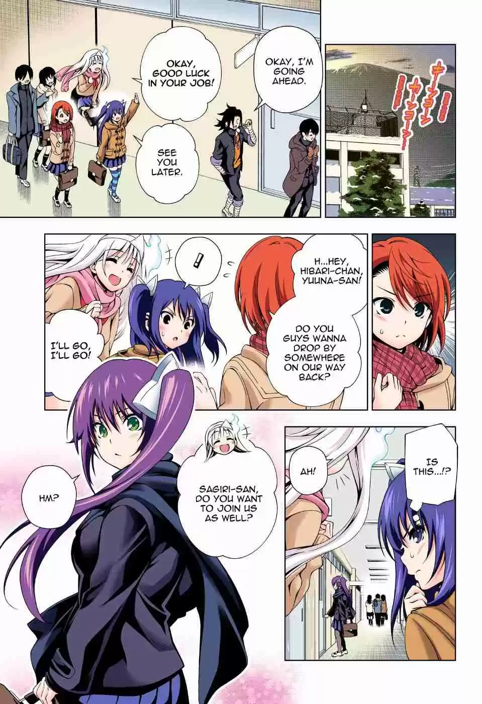 Yuragi sou no Yuuna san Digital Colored Comics Vol. 6 Ch. 49 Sagiri san and Maidens' Secrets