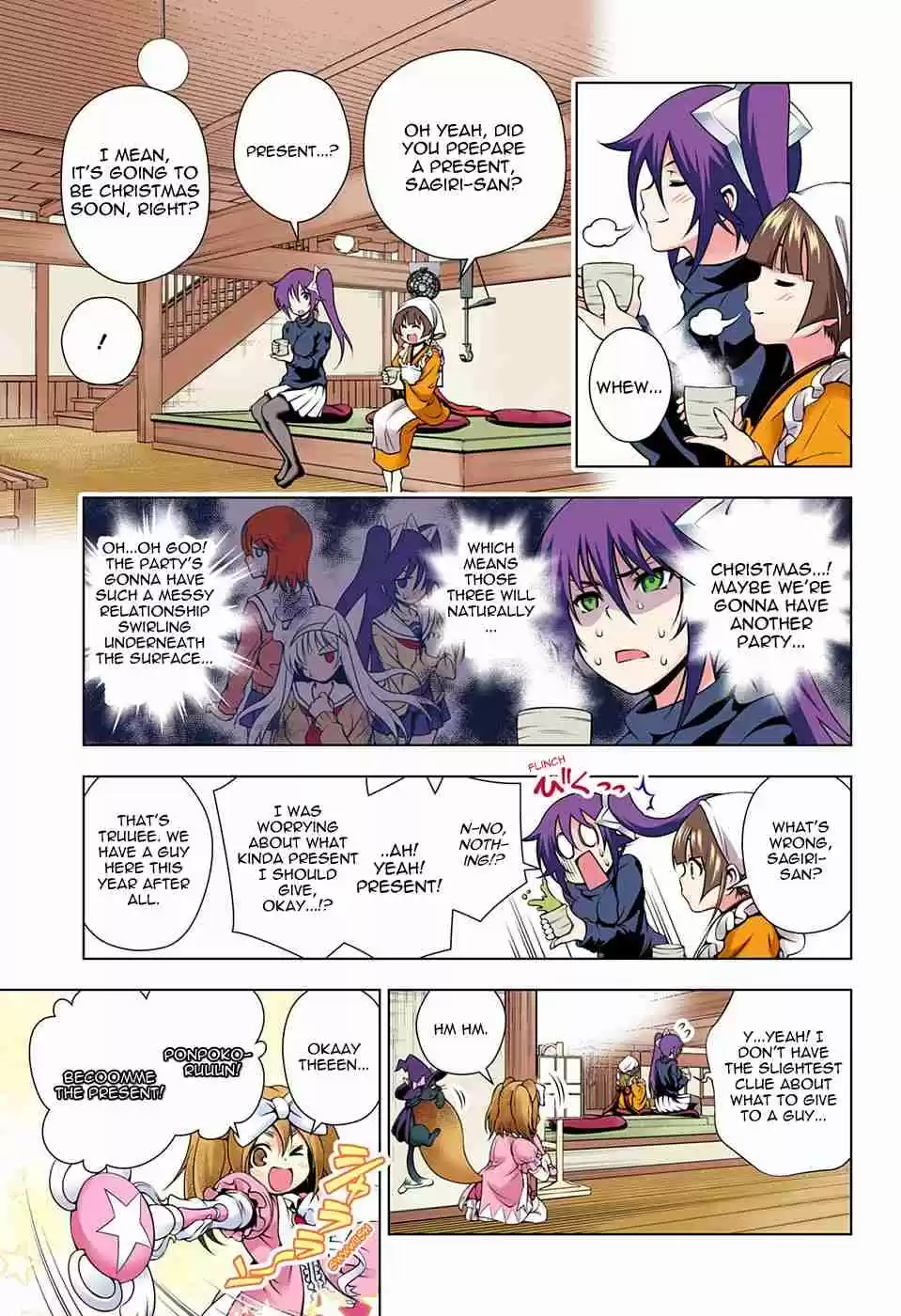 Yuragi sou no Yuuna san Digital Colored Comics Vol. 6 Ch. 50 Magical Girl Koyuzu chan