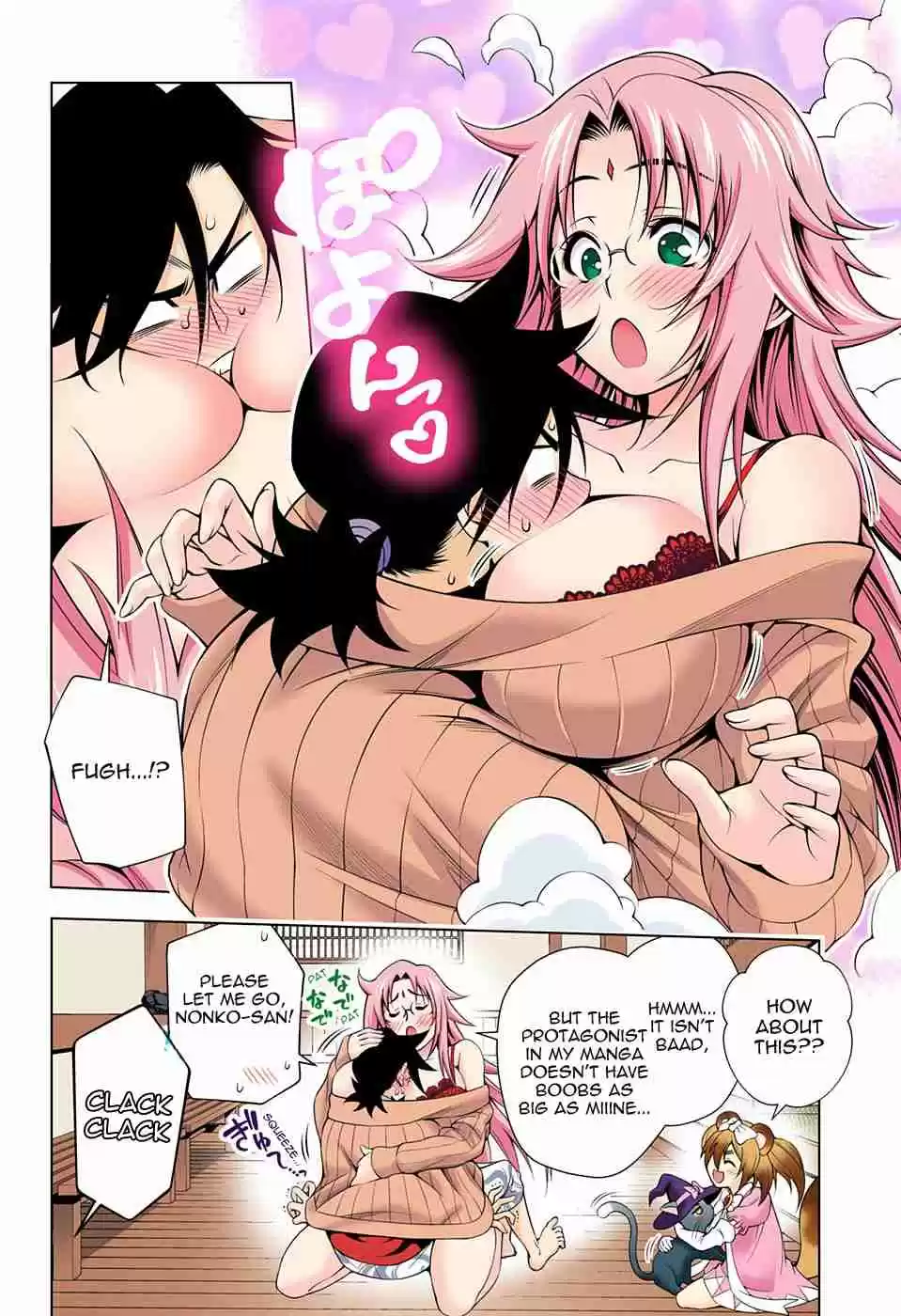 Yuragi sou no Yuuna san Digital Colored Comics Vol. 6 Ch. 50 Magical Girl Koyuzu chan