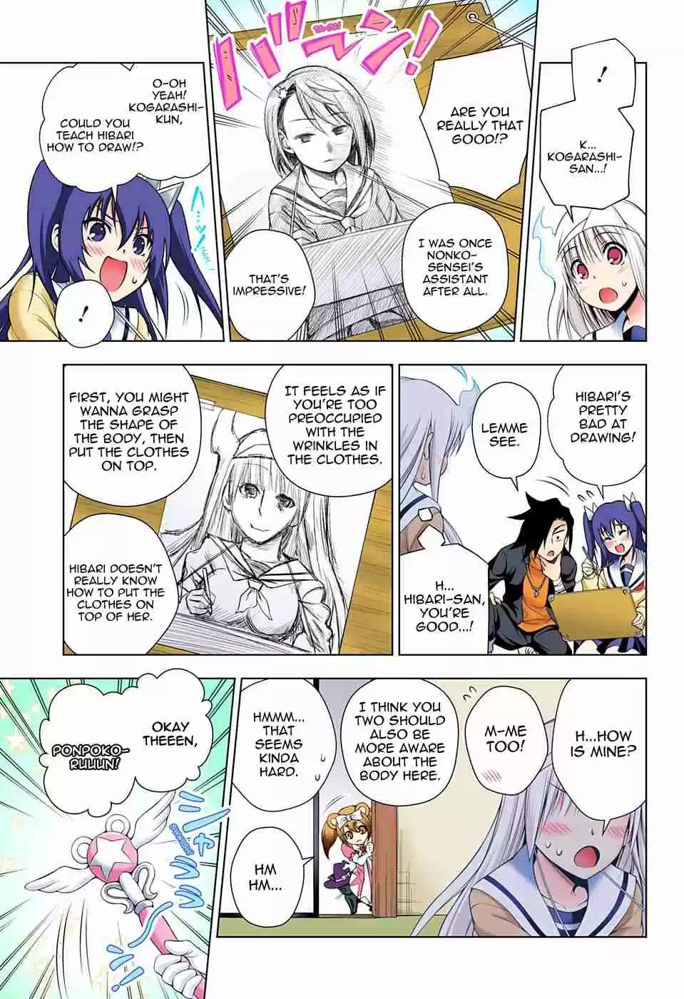 Yuragi sou no Yuuna san Digital Colored Comics Vol. 6 Ch. 50 Magical Girl Koyuzu chan