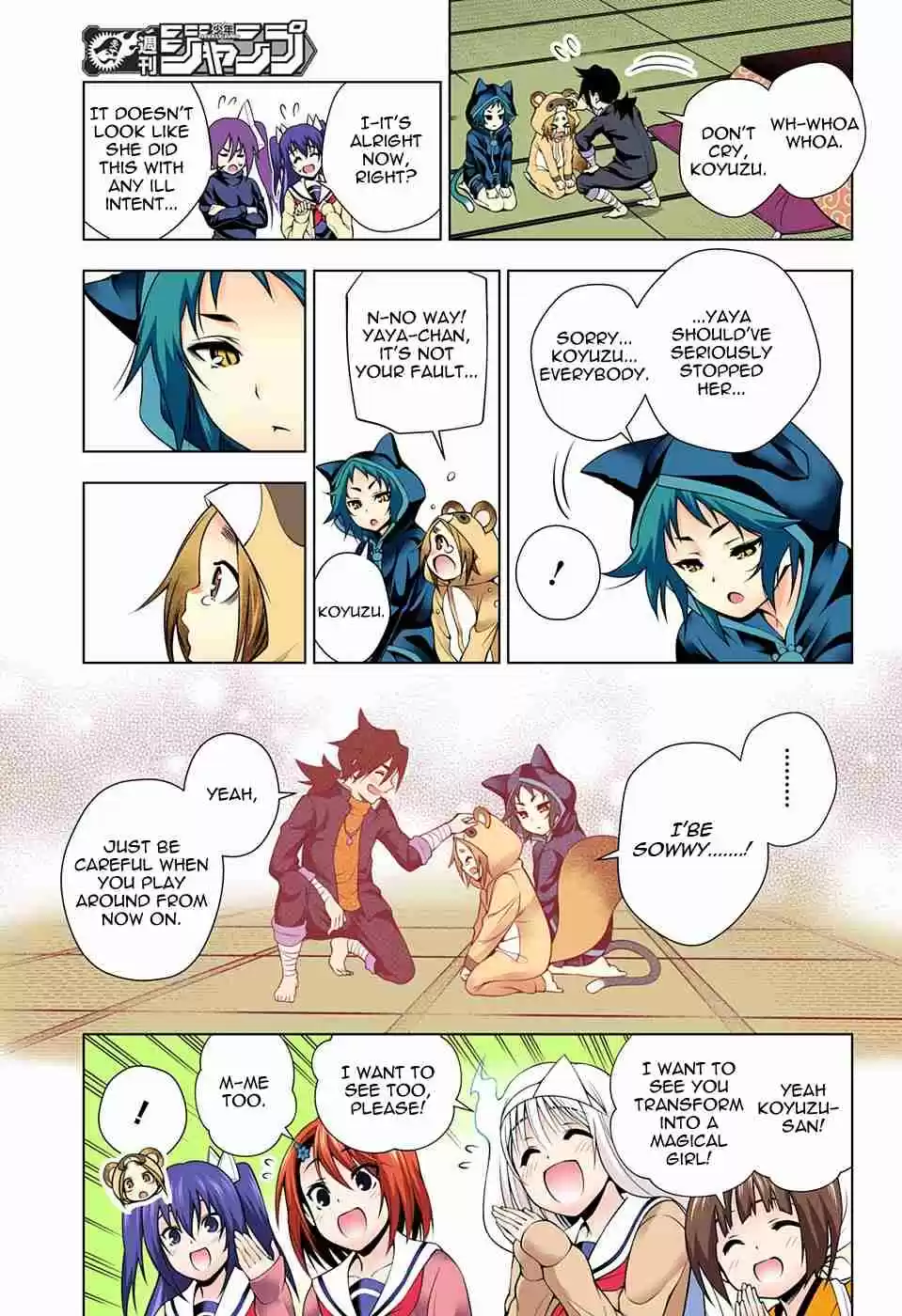 Yuragi sou no Yuuna san Digital Colored Comics Vol. 6 Ch. 50 Magical Girl Koyuzu chan